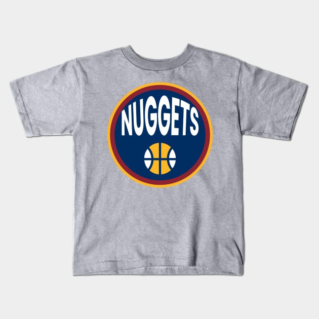 nuggets basketball Kids T-Shirt by ALSPREYID